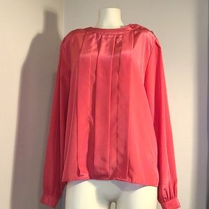 Vintage pink blouse